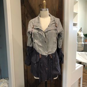 Lightweight “blu pepper” jacket